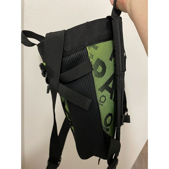 Paiho Tote Pack Backpack Laptop Bag Green & Black - Reflective - Picture 5 of 7